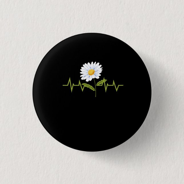 Daisy Heartbeat Button (Vorderseite)