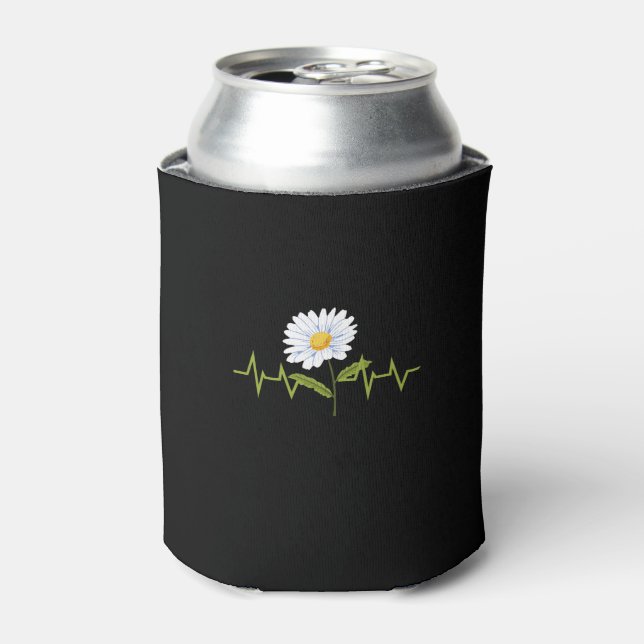 Daisy Heartbeat Dosenkühler (Kanne Vorderseite)