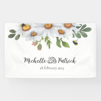 Daisy Hochzeitsbanner Banner