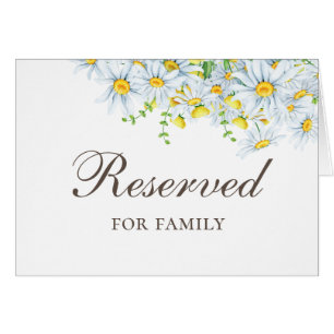 Daisy. Hochzeitszeichen für Blumenzellenschrift