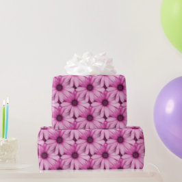Daisy Hübsch Pink Blume Muster Geschenkpapier
