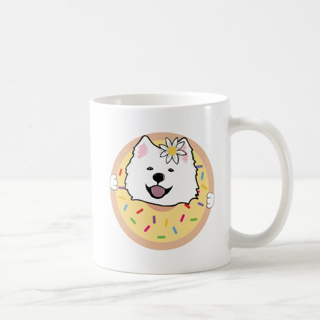 Daisy in einem Donut Kaffeetasse (Rechts)