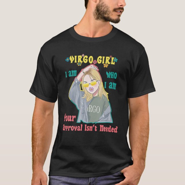 Daisy in ihrem Mund-Jungfrau-Mädchen Ihre Genehmig T-Shirt (Vorderseite)