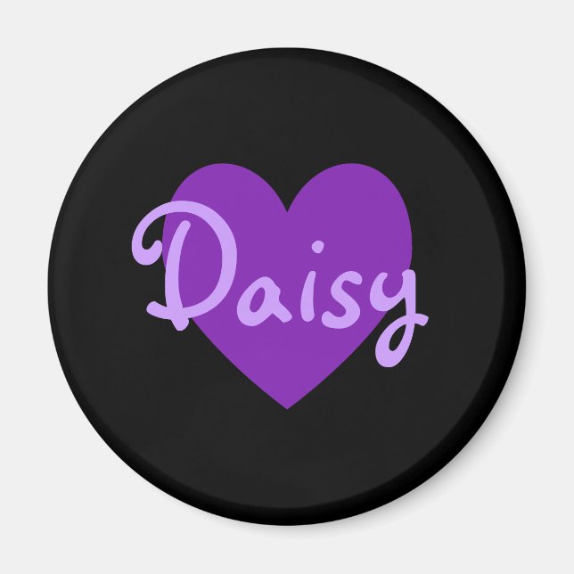 Daisy in Lila Magnet (Vorne)