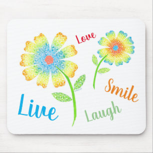 Daisy Inspiration Mouse Pad Mousepad