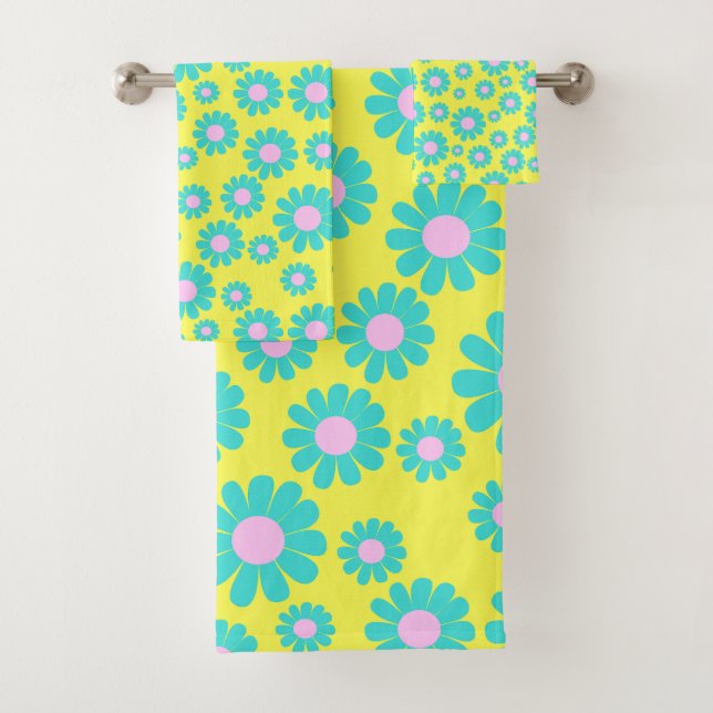 Daisy Jaune Turquoise (En situation)