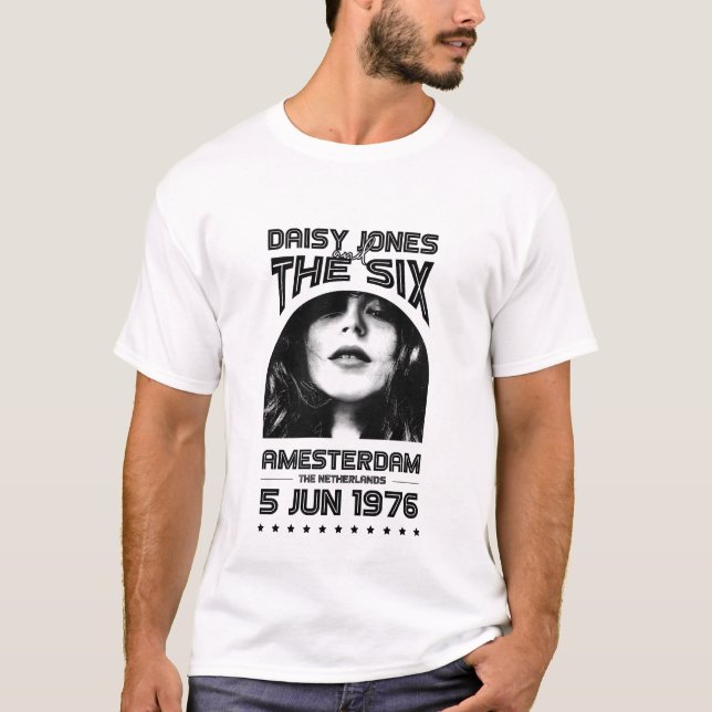 Daisy Jones & the Six - Amsterdam Niederlande T-Shirt (Vorderseite)