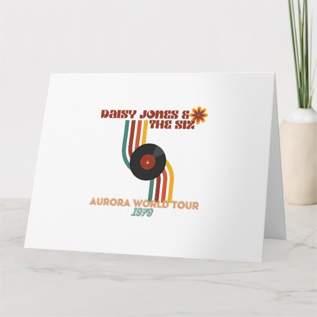 Daisy Jones The Six Karte (Vorderseite)