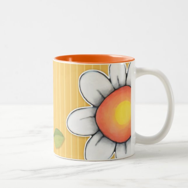 Daisy Joy Gelbe Tasse (Rechts)
