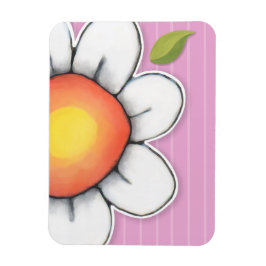 Daisy Joy pink Premium Magnet