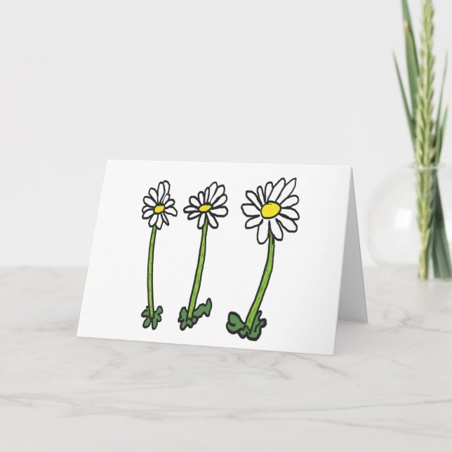 Daisy Karte (Vorderseite)