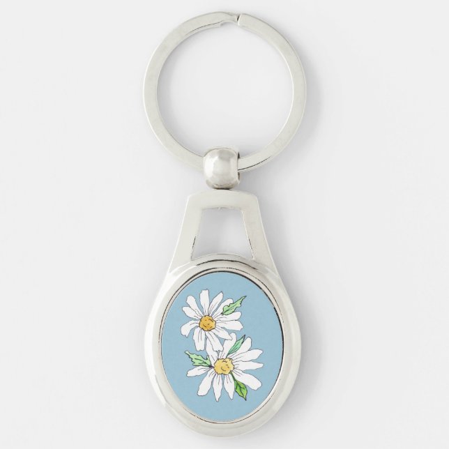 Daisy Key Ring Schlüsselanhänger (Vorderseite)
