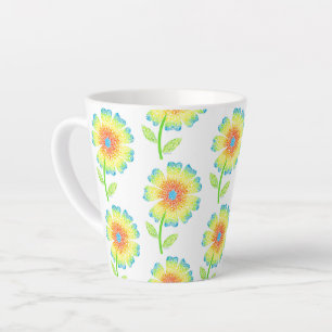 Daisy Latte Mug