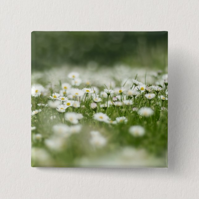 Daisy Meadow Button (Vorderseite)