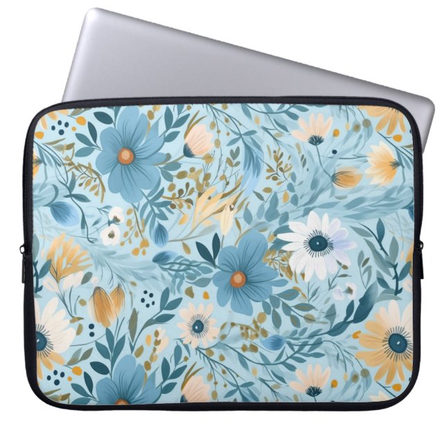 Daisy Meadow Design Laptopschutzhülle (Vorderseite)