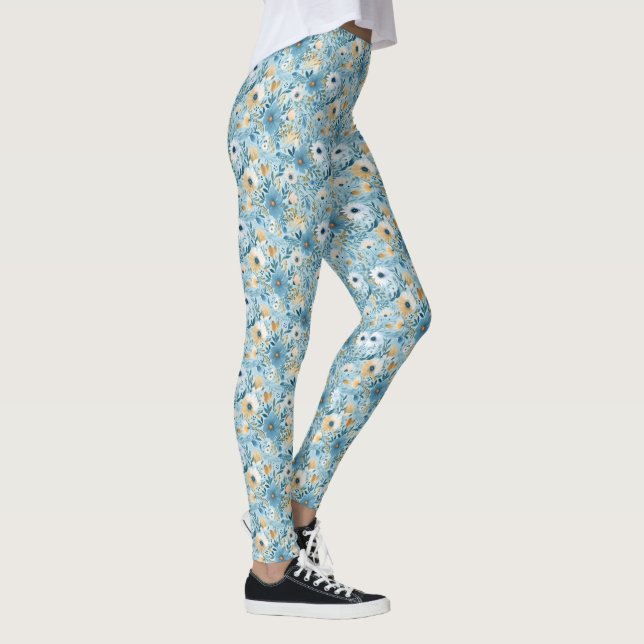 Daisy Meadow Design Leggings (Rechts)