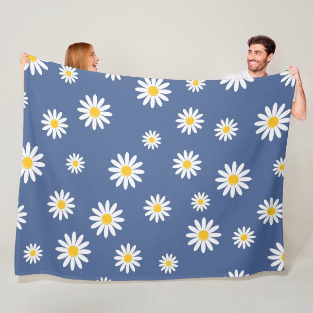 Daisy Meadows Blue Fleecedecke (Beispiel)