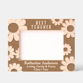 Daisy Meilleur Enseignant Cadres Etched