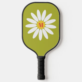Daisy mit anfänglichem Kalkgrün Pickleball Schläger