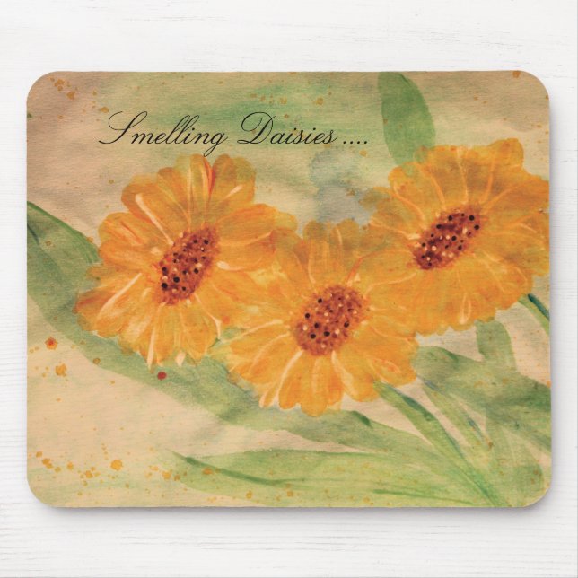 Daisy Mouse Pad Mousepad (Vorne)