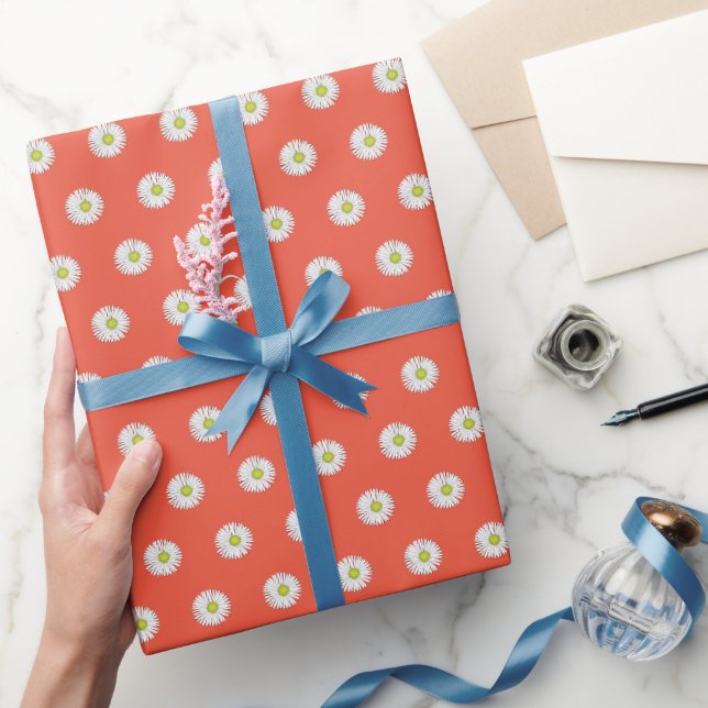 Daisy-Muster Geschenkpapier (Schenken)