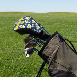 Daisy Muster, White Daisies, Ihr Name Golf Headcover