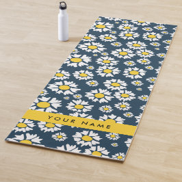 Daisy Muster, White Daisies, Ihr Name Yogamatte