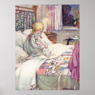 Daisy My Dolly von Anne Anderson Poster