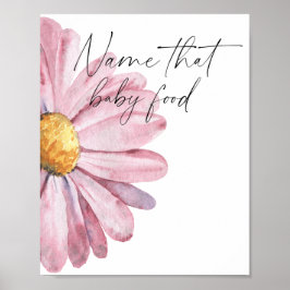 Daisy - Name für Babynahrung Poster