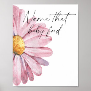 Daisy - Name für Babynahrung Poster
