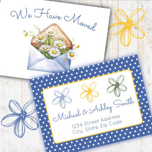 Daisy New Address Mitteilungskarte