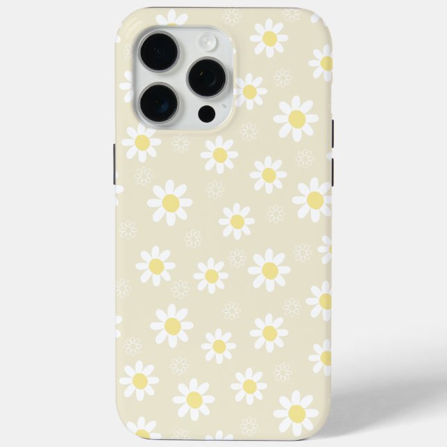 Daisy Niedliche Blume Gelbes Blumenmuster Case-Mate iPhone Hülle (Rückseite)