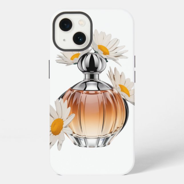 Daisy Parfüm Flasche iPhone Hülle (Rückseite)