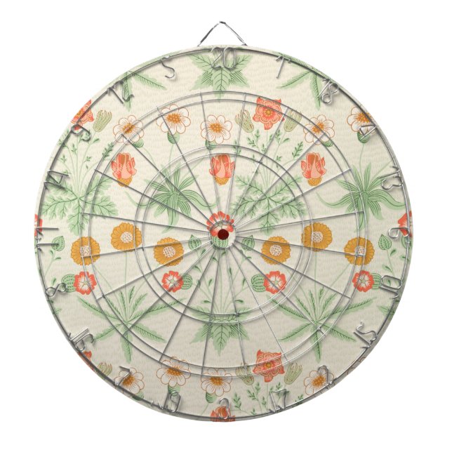 Daisy Pattern (von William Morris) Dartscheibe (vorne)
