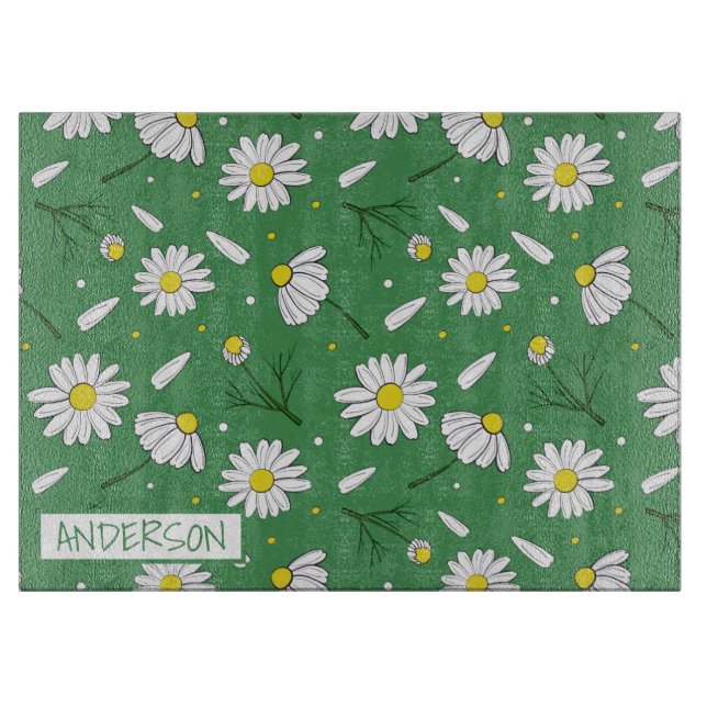 Daisy Personalisiert Cutting Board Schneidebrett (Vorderseite)