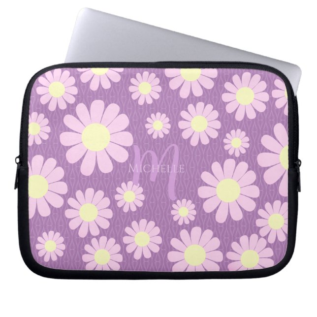 Daisy Pink Burberry Laptopschutzhülle (Vorderseite)