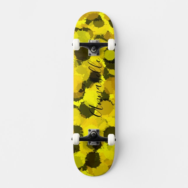 Daisy Pop Art Skateboard (Recto)