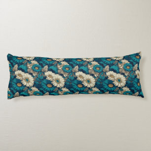 Daisy Print Home Styling Coastal Memory-Schaumstof Seitenschläferkissen