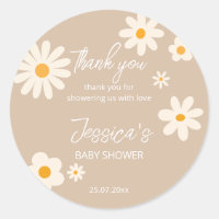 Daisy Retro-Wüste Babydusche Boho Classic r