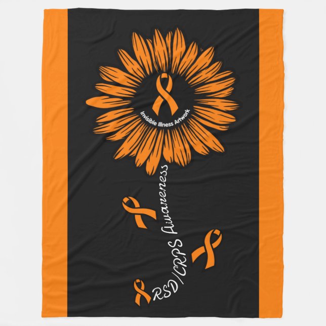 Daisy... RSD/CRPS Fleecedecke (Vorderseite)