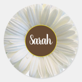 Daisy Runder Aufkleber