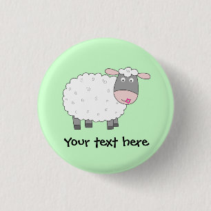 Daisy Sheep Button