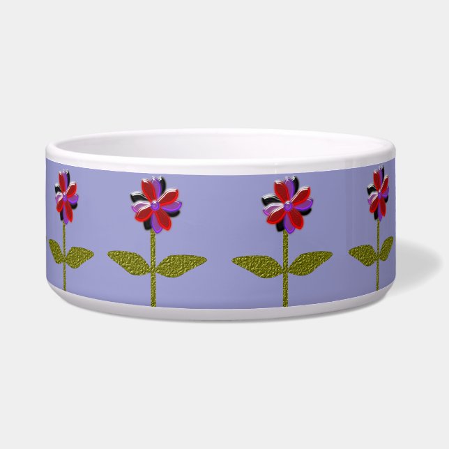 Daisy Shining Plastic Dog Bowl Napf (Vorderseite)