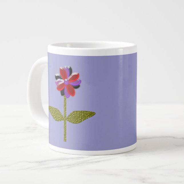 Daisy Shining Plastic Tasse (Vorderseite Links)