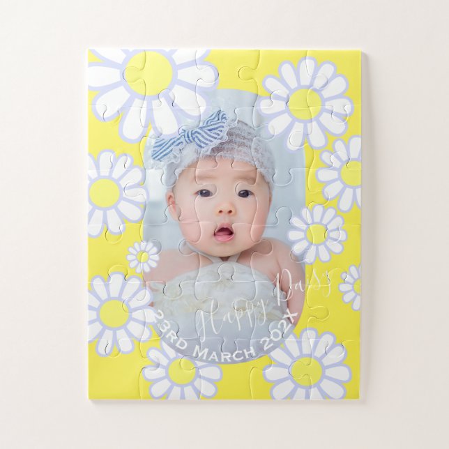 Daisy Simple Yellow Foto Baby (Vertikal)