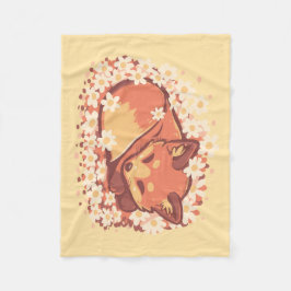 Daisy Spring Fox Fleecedecke