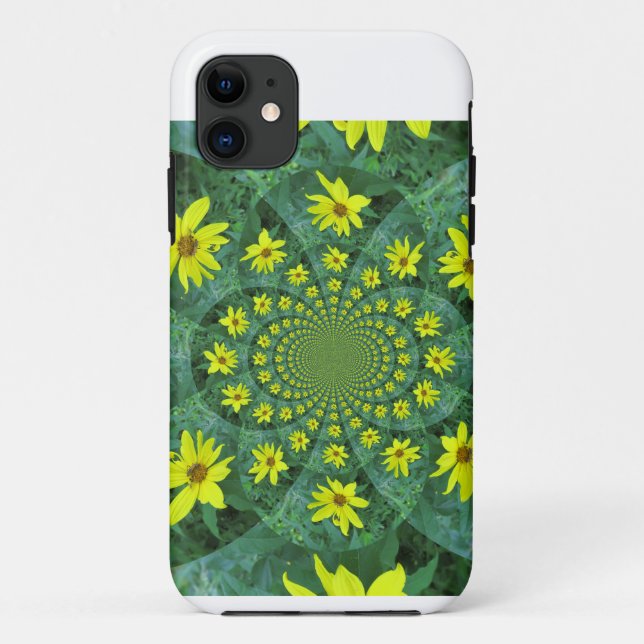 Daisy Swirl Case-Mate iPhone Hülle (Rückseite)