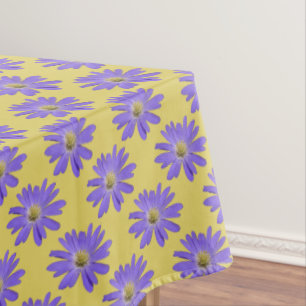 Daisy Tablecloth Lila Daisy Blume Tablette Tischdecke