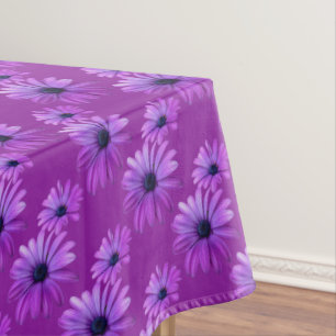 Daisy Tablecloth Lila Daisy Blume Tablette Tischdecke
