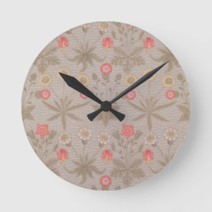 'Daisy', the first wallpaper designed by William M Runde Wanduhr
